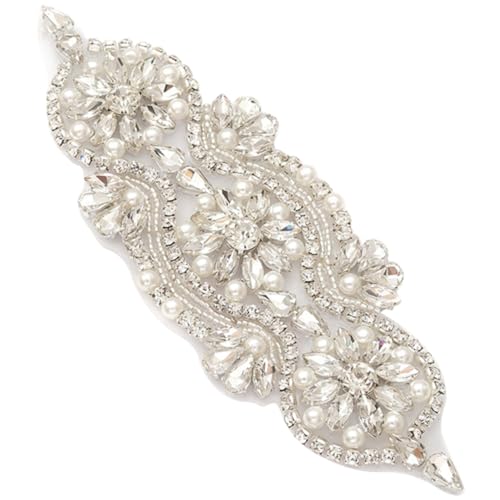 IWOWHERO Perlenapplikation basteln zubehör hand schmuck versilbern dirndl silber Hochzeitsdekoration Hochzeitszubehör Hochzeitsversorgung kleid gürtel strass applikation Strasssteine IWOWHERO Perlenapplikation basteln zubehör hand schmuck versilbern dirndl silber Hochzeitsdekoration Hochzeitszubehör Hochzeitsversorgung kleid gürtel strass applikation Strasssteine von IWOWHERO