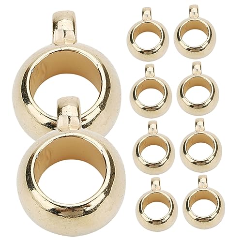 IWOWHERO Schmuckherstellungszubehör 200 Stück Großes Loch Ösenperlen- Für Armbänder Und Halsketten IWOWHERO Schmuckherstellungszubehör 200 Stück Großes Loch Ösenperlen- Für Armbänder Und Halsketten von IWOWHERO