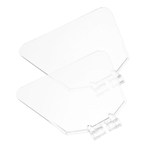 IWOWHERO Schutzschild Für Tischschleifer 2er Set Transparent Kunststoff Wiederverwendbar Augenschutz von IWOWHERO