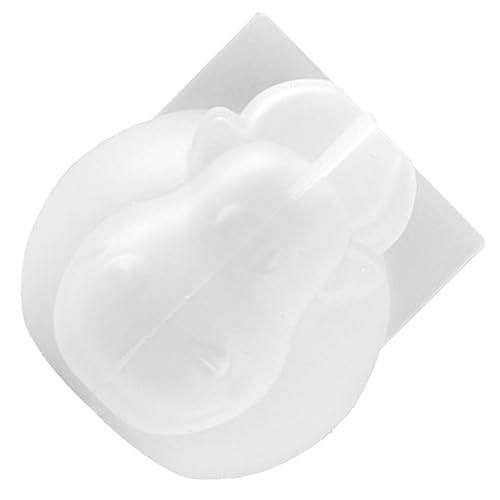 IWOWHERO Silikonform Kuhdekoration Ochse Epoxid groß Dekorationen Maskottchen Gießform Form in Rinderform Maskottchen-Ornament-Herstellungsform DIY zubehör Kieselgel Weiß von IWOWHERO