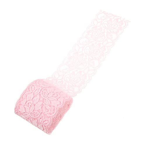 IWOWHERO Spitzen zubehör Spitze zum Basteln Bänder zum Basteln Bandspitze Schnürsenkel nylongarn Spitzen-Accessoire Spitzenband aus Stoff mit Blumenmuster DIY-Spitze nähen Spandex-Garn Rosa IWOWHERO Spitzen zubehör Spitze zum Basteln Bänder zum Basteln Bandspitze Schnürsenkel nylongarn Spitzen-Accessoire Spitzenband aus Stoff mit Blumenmuster DIY-Spitze nähen Spandex-Garn Rosa von IWOWHERO