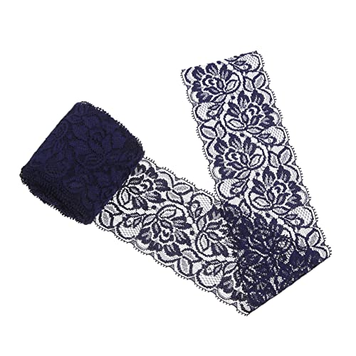 IWOWHERO Spitzen zubehör bestickt Schleife Basteln trimmt dekorativ nylongarn Spitzenborte für Vorhänge Textilzubehör Kleidung Spitzenbesatz Spitzenband mit Blumenmuster Spandex-Garn Blue IWOWHERO Spitzen zubehör bestickt Schleife Basteln trimmt dekorativ nylongarn Spitzenborte für Vorhänge Textilzubehör Kleidung Spitzenbesatz Spitzenband mit Blumenmuster Spandex-Garn Blue von IWOWHERO