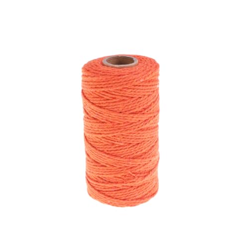 IWOWHERO gewebtes Baumwollseil Party Baumwolle Hängendes Seilmakrame Bastelschnur verdrehte wandverkleidung wand polsterung wedding decoration Tag-Seil dekoratives Seil bündeln Orange IWOWHERO gewebtes Baumwollseil Party Baumwolle Hängendes Seilmakrame Bastelschnur verdrehte wandverkleidung wand polsterung wedding decoration Tag-Seil dekoratives Seil bündeln Orange von IWOWHERO