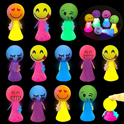 IWTBNOA LED Leuchtspielzeug Kinder, 12 Stück Jumping Spielzeug, Hüpfende Partygeschenke, Spring Launchers Toys, Springbälle Hüpfball, Give Aways Mitgebsel Kindergeburtstag, Goodie Bag Stuffers IWTBNOA LED Leuchtspielzeug Kinder, 12 Stück Jumping Spielzeug, Hüpfende Partygeschenke, Spring Launchers Toys, Springbälle Hüpfball, Give Aways Mitgebsel Kindergeburtstag, Goodie Bag Stuffers von IWTBNOA