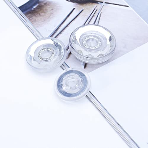 6 Stück Strass-Knöpfe for Damen, Mantel, Glas, Kunstharz, dekorative Knöpfe 6 Stück Strass-Knöpfe for Damen, Mantel, Glas, Kunstharz, dekorative Knöpfe von IXMLDAXD