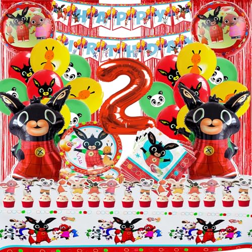 Bunny Partygeschirr,Gebutstag Party Set,Party Deko,P-arty Geschirr Set,für Kindergeburtstag Thema Geburtstagsfeier Dekorationen P-artygeschirr Pappteller Teller Servietten Banner Bunny Partygeschirr,Gebutstag Party Set,Party Deko,P-arty Geschirr Set,für Kindergeburtstag Thema Geburtstagsfeier Dekorationen P-artygeschirr Pappteller Teller Servietten Banner von IXOKEV