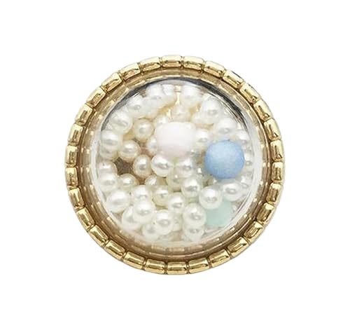 5 transparente Perlenknöpfe, 21 mm von Iaunuqu