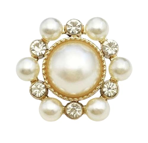 5 x Metallperlenknöpfe, 22,5 mm von Iaunuqu