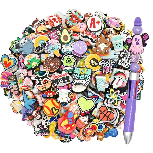 400 Stück Silikon-Fokal-Perlen, verschiedene zufällige Mischungen, Fokal-Charms für Stifte, Schlüsselanhänger, DIY-Schmuckherstellung 400 Stück Silikon-Fokal-Perlen, verschiedene zufällige Mischungen, Fokal-Charms für Stifte, Schlüsselanhänger, DIY-Schmuckherstellung von Ibuclein