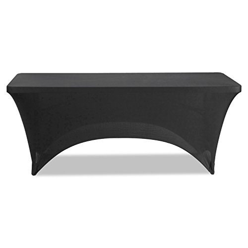 Iceberg Stretch-Tischdecke, Gewebe, Schwarz, 6 Foot Iceberg Stretch-Tischdecke, Gewebe, Schwarz, 6 Foot von Iceberg