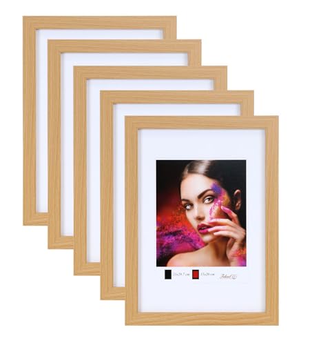 IDEAL TREND 2er 3er 5er Set Holz Bilderrahmen Lifestyle Plexi Foto Rahmen Collage Wanddeko Poster HR-25: Farbe: 5er Pack Buche | Format: 21x29.7 A4 IDEAL TREND 2er 3er 5er Set Holz Bilderrahmen Lifestyle Plexi Foto Rahmen Collage Wanddeko Poster HR-25: Farbe: 5er Pack Buche | Format: 21x29.7 A4 von IDEAL TREND