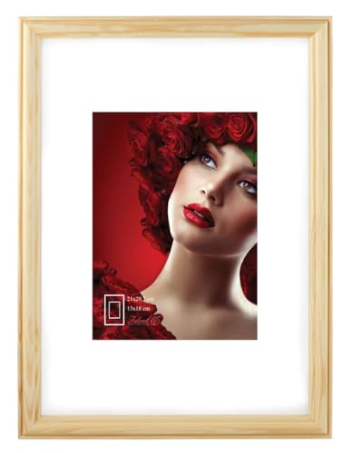 IDEAL TREND Leano Holz Bilderrahmen Wanddeko Collage Poster Foto Rahmen S190: Farbe: Natur | Format: 30x40 von IDEAL TREND