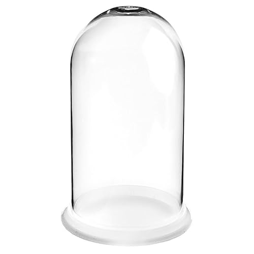 Ideen mit Herz Deko-Glocke | Kuppel mit Boden | Tisch-Deko | Trockenblumen-Gesteck | Geldgeschenk | Hochzeit | Geburtstag | Kunststoff | transparent | Ø 9,8cm | 18,5cm hoch Ideen mit Herz Deko-Glocke | Kuppel mit Boden | Tisch-Deko | Trockenblumen-Gesteck | Geldgeschenk | Hochzeit | Geburtstag | Kunststoff | transparent | Ø 9,8cm | 18,5cm hoch von Ideen mit Herz