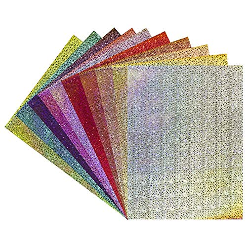 Ideen mit Herz Effekt-Karton, Laserstars, DIN A4, 200 g/m², 10 Farben, 20 Stück, Bastelpapier mit Holographie-Effekt, Stern-Effekt Ideen mit Herz Effekt-Karton, Laserstars, DIN A4, 200 g/m², 10 Farben, 20 Stück, Bastelpapier mit Holographie-Effekt, Stern-Effekt von Ideen mit Herz