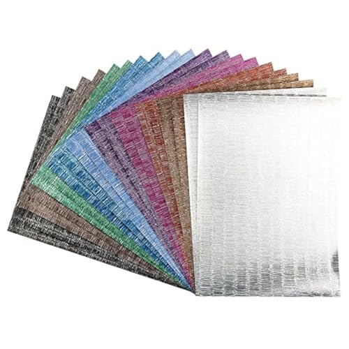 Ideen mit Herz Effekt-Papier, Seidencrash-Optik, metallic, DIN A4, 128g/m², 20 Blatt | Bastelpapier, Glitzerpapier | für Grußkarten, Scrapbooking, DIY, Karten, Basteln, Dekoration Ideen mit Herz Effekt-Papier, Seidencrash-Optik, metallic, DIN A4, 128g/m², 20 Blatt | Bastelpapier, Glitzerpapier | für Grußkarten, Scrapbooking, DIY, Karten, Basteln, Dekoration von Ideen mit Herz