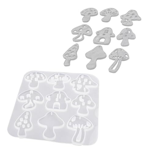 Ideen mit Herz Silikonform | Pilze | für 9 Pilz-Anhänger in verschiedenen Größen und Designs | Gießform für Epoxidharz, UV-Resin-Lack oder Gips | DIY Formen gießen | lebensmittelecht Ideen mit Herz Silikonform | Pilze | für 9 Pilz-Anhänger in verschiedenen Größen und Designs | Gießform für Epoxidharz, UV-Resin-Lack oder Gips | DIY Formen gießen | lebensmittelecht von Ideen mit Herz