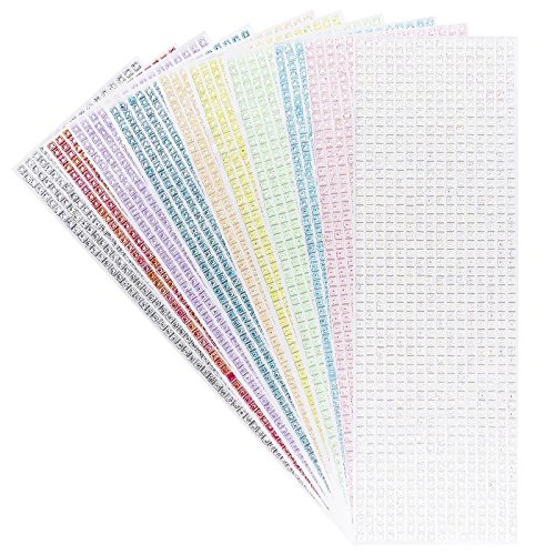 Ideen mit Herz Schmuckstein-Bordüren, selbstklebend, facettiert, irisierend, 10cm x 30cm, Quadrate, 10 Stück Ideen mit Herz Schmuckstein-Bordüren, selbstklebend, facettiert, irisierend, 10cm x 30cm, Quadrate, 10 Stück von Ideen mit Herz