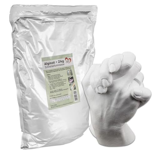 Schnellabformmasse | Alginat | Pulver (2 kg) von Ideen mit Herz