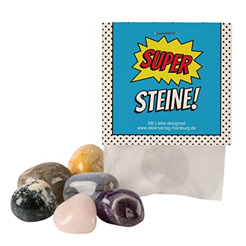 10x "Superhelden" Glückssteine für Kinder / Glücksbringer Stein "Super Steine" als Mitgebsel Kindergeburtstag Superhelden / Glücksbringer Kinder / Superhelden Geburtstag Mitgebsel Kinder Kleinigkeit 10x "Superhelden" Glückssteine für Kinder / Glücksbringer Stein "Super Steine" als Mitgebsel Kindergeburtstag Superhelden / Glücksbringer Kinder / Superhelden Geburtstag Mitgebsel Kinder Kleinigkeit von Ideenverlag HAMBURG