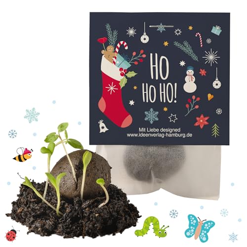 4x "Ho Ho Ho" Winter Samenbomben Weihnachten / treiben aus bei Kälte / kleine Geschenke Kollegen Saatbomben Geschenk Gäste Geschenke Gastgeschenk Kinder Dankeschön Geschenke Kollegen Kleinigkeiten 4x "Ho Ho Ho" Winter Samenbomben Weihnachten / treiben aus bei Kälte / kleine Geschenke Kollegen Saatbomben Geschenk Gäste Geschenke Gastgeschenk Kinder Dankeschön Geschenke Kollegen Kleinigkeiten von Ideenverlag HAMBURG