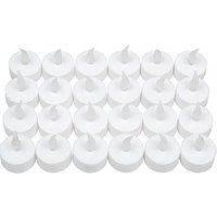 24 Idena LED-Teelichter weiß 24 Idena LED-Teelichter weiß von Idena