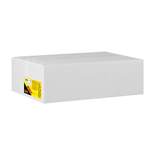Idena 10248 - Versandtaschen DIN B4 mit Papprückwand, 100 Stück haftklebend, Briefumschläge ohne Fenster, aus 130 g/m² FSC-Recycled Papier in Braun von Idena