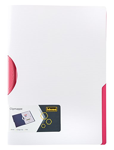 Idena Clipmappe A4 PP weiß pink 30 Blatt Idena Clipmappe A4 PP weiß pink 30 Blatt von Idena