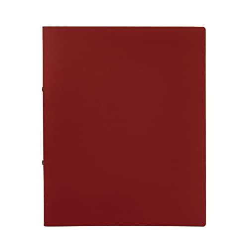 Idena 10433 - Ringbuch im Format DIN A4, 2-Ring-Mechanik mit 16 mm Durchmesser, 20 mm Rückenbreite, bordeaux, 1 Stück Idena 10433 - Ringbuch im Format DIN A4, 2-Ring-Mechanik mit 16 mm Durchmesser, 20 mm Rückenbreite, bordeaux, 1 Stück von Idena
