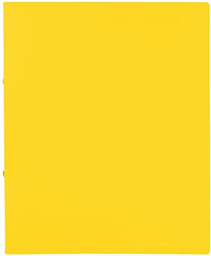 Idena - Ringbuch DIN A4, im 12er Set, 2-Ring-Mechanik, 20 mm breit (gelb) von Idena