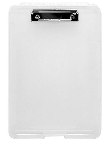Idena 10870 - Klemmbrett-Box weiß, 1 Stück von Idena