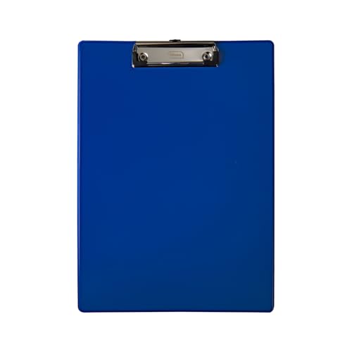 Idena 11374 - Klemmbrett für DIN A4, Hochformat, PVC beschichtetes Clipboard in Blau, FSC-Rec zertifiziert Idena 11374 - Klemmbrett für DIN A4, Hochformat, PVC beschichtetes Clipboard in Blau, FSC-Rec zertifiziert von Idena