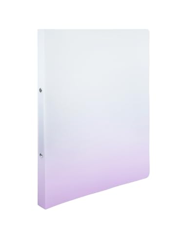 Idena 12113 - Ringbuch A4 aus Kunststoff, Ordner in Weiß und Lila mit 25 mm Rückenbreite und 2-Ring-Mechanik Idena 12113 - Ringbuch A4 aus Kunststoff, Ordner in Weiß und Lila mit 25 mm Rückenbreite und 2-Ring-Mechanik von Idena