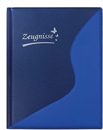 Idena 20103 - Zeugnismappe DIN A4, 12 Hüllen, blau, 2 Stück Idena 20103 - Zeugnismappe DIN A4, 12 Hüllen, blau, 2 Stück von Idena