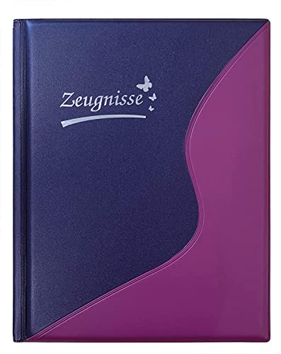Idena 20103 - Zeugnismappe DIN A4, 12 Hüllen, violett, 2 Stück Idena 20103 - Zeugnismappe DIN A4, 12 Hüllen, violett, 2 Stück von Idena