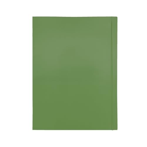 Idena 20176 - Sammelmappe A3 in Grün, Dokumentenmappe aus robuster Pappe, Postmappe mit Innenklappen und Gummizugverschluss Idena 20176 - Sammelmappe A3 in Grün, Dokumentenmappe aus robuster Pappe, Postmappe mit Innenklappen und Gummizugverschluss von Idena