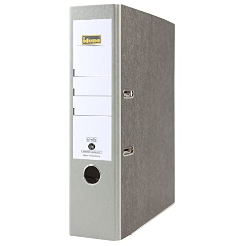 Idena 303066 - Ordner für DIN A4, 8 cm breit, Wolkenmarmor, grau, 1 Stück Idena 303066 - Ordner für DIN A4, 8 cm breit, Wolkenmarmor, grau, 1 Stück von Idena