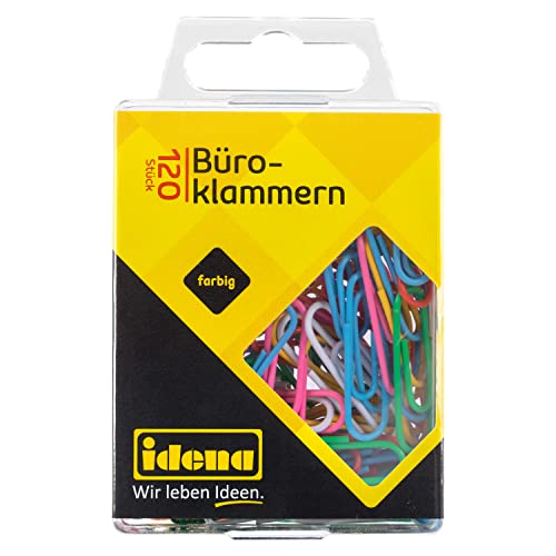 Idena 334028 - Büroklammern, ummantelt, 120 Stück Idena 334028 - Büroklammern, ummantelt, 120 Stück von Idena