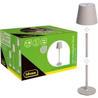 Idena 50153 Touch Tischlampe grau von Idena