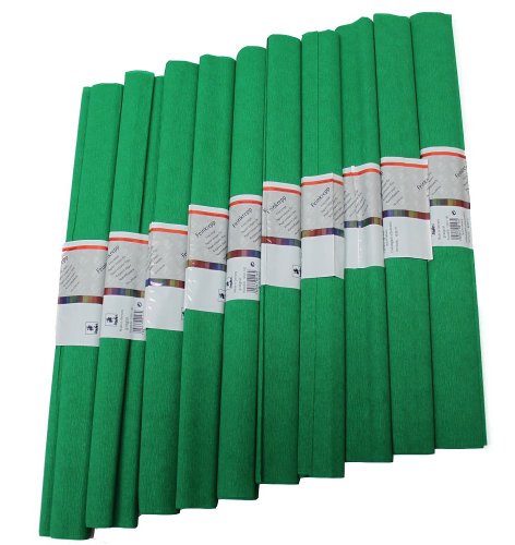 Idena 617156 - Krepppapier 10 Rollen 50 x 250 cm grasgrün Idena 617156 - Krepppapier 10 Rollen 50 x 250 cm grasgrün von Idena