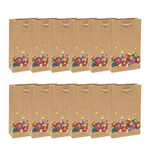 Idena 90800 - Geschenktüten Weihnachten Baumkugeln, 12 Stück, 11 x 18 x 5 cm, Papiertüten, Geschenktaschen Idena 90800 - Geschenktüten Weihnachten Baumkugeln, 12 Stück, 11 x 18 x 5 cm, Papiertüten, Geschenktaschen von Idena