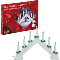 Idena Adventsleuchter LED Dekoleuchte weiß Idena Adventsleuchter LED Dekoleuchte weiß von Idena