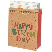 Idena Geschenktüte Geburtstag Motiv 18,0 x 23,0 cm, 1 St. von Idena