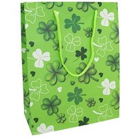 Idena Geschenktüte Glücksklee grün 18,0 x 23,0 cm Idena Geschenktüte Glücksklee grün 18,0 x 23,0 cm von Idena