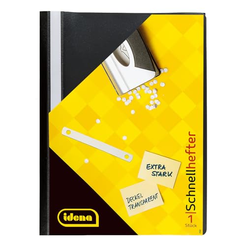 Idena Plastikschnellhefter schwarz Idena Plastikschnellhefter schwarz von Idena