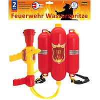 Idena Wasserpistole Feuerwehr  rot von Idena