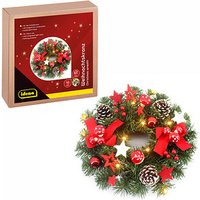 Idena Weihnachtskranz LED Dekoleuchte grün Idena Weihnachtskranz LED Dekoleuchte grün von Idena