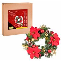 Idena Weihnachtskranz LED Dekoleuchte grün Idena Weihnachtskranz LED Dekoleuchte grün von Idena