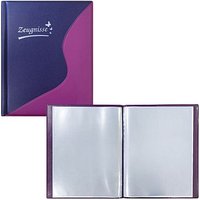 Idena Zeugnismappe DIN A4, 12 Hüllen violett/blau Idena Zeugnismappe DIN A4, 12 Hüllen violett/blau von Idena