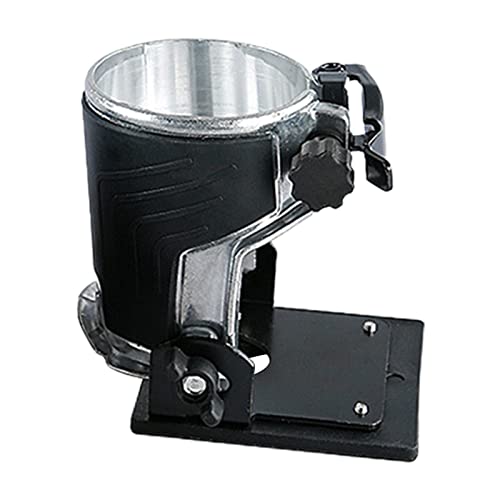 Idezek Trimmmaschinensockel - Schnurgebundene Router-Basis - Fräser Laminat Fräsen Gravur Handmaschine Schreiner Werkzeug Elektrischer Trimmer zum Schlitzen Trimmen Carving Zubehör Idezek Trimmmaschinensockel - Schnurgebundene Router-Basis - Fräser Laminat Fräsen Gravur Handmaschine Schreiner Werkzeug Elektrischer Trimmer zum Schlitzen Trimmen Carving Zubehör von Idezek