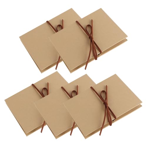 Ieron 5er-Pack Scrapbook-Fotoalbum mit Platz zum Schreiben, Akkordeon-Scrapbook, dehnbar, faltbar, DIY, handgefertigtes Abenteuerbuch für Hochzeit, Abschluss Ieron 5er-Pack Scrapbook-Fotoalbum mit Platz zum Schreiben, Akkordeon-Scrapbook, dehnbar, faltbar, DIY, handgefertigtes Abenteuerbuch für Hochzeit, Abschluss von Ieron